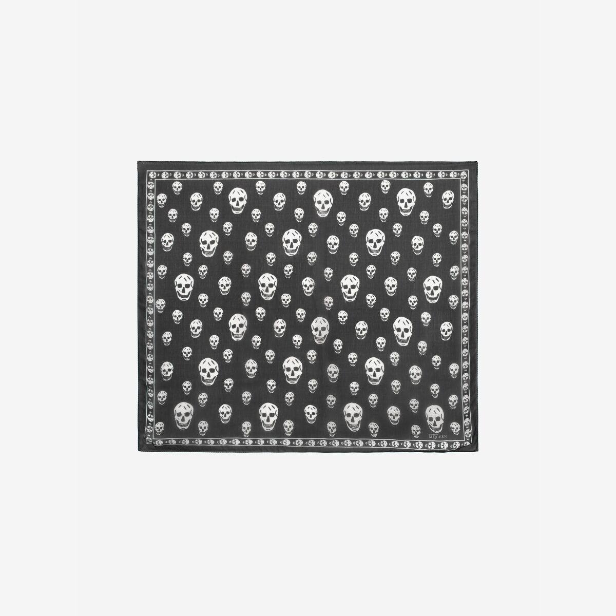 ALEXANDER MCQUEEN - Classic Silk Skull Scarf - Item 5577173052Q9260